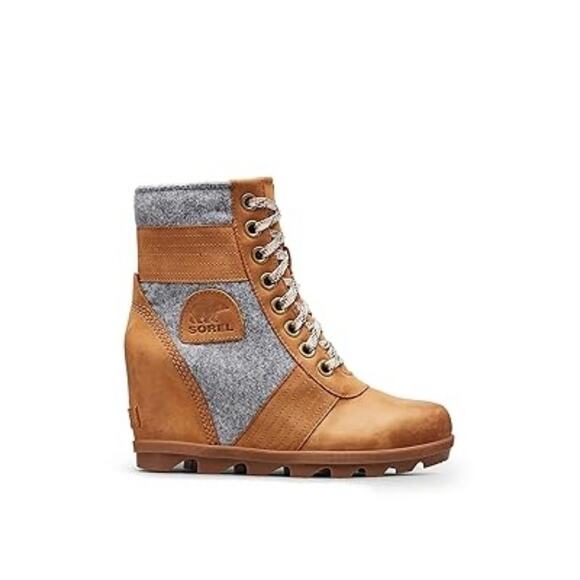 Sorel Women's Brown and Gray All Weather Boots - Picture 3 of 6